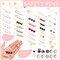 50 PCS Pearl Brooch Pins Sweater Shawl Clips Decorative Safety Pin Hijab Pins Faux Pearl Rhinestones Collar Safety Pin for Women Girls Clothing Dresses Decoration Accessories with Storage Tank